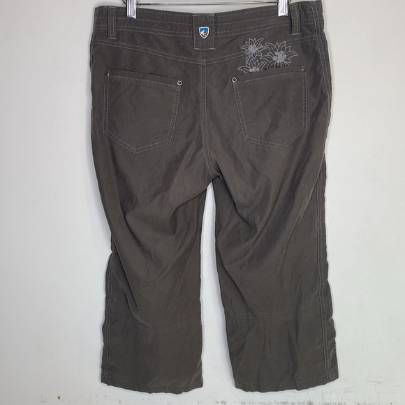 Kuhl Grey Hiking Capris: Size 8 - Picture 2 of 8
